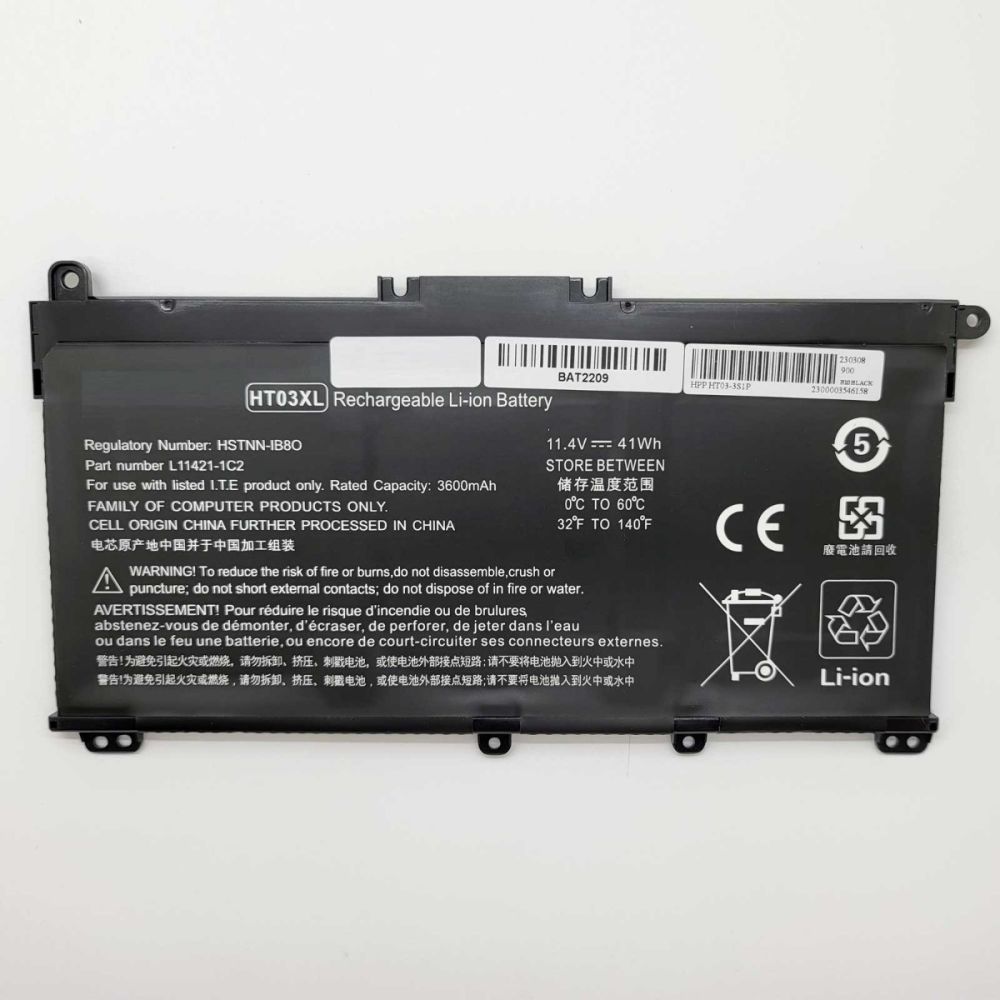 Batería Compatible para HP P/N: HT03XL Li-ion 11,4v 3550mAh 