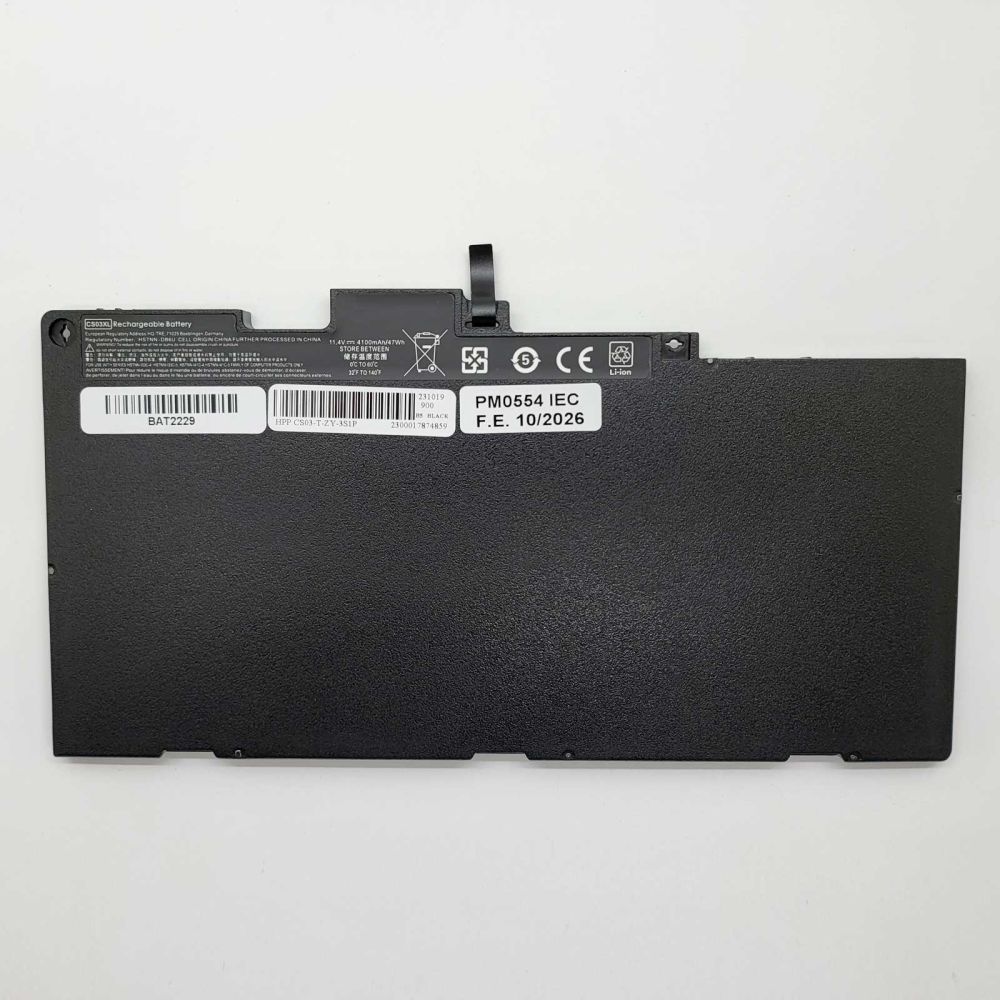 Bateria Compatible para HP Elitebook 745 G3 Li-ion 11,4v 4100mAh