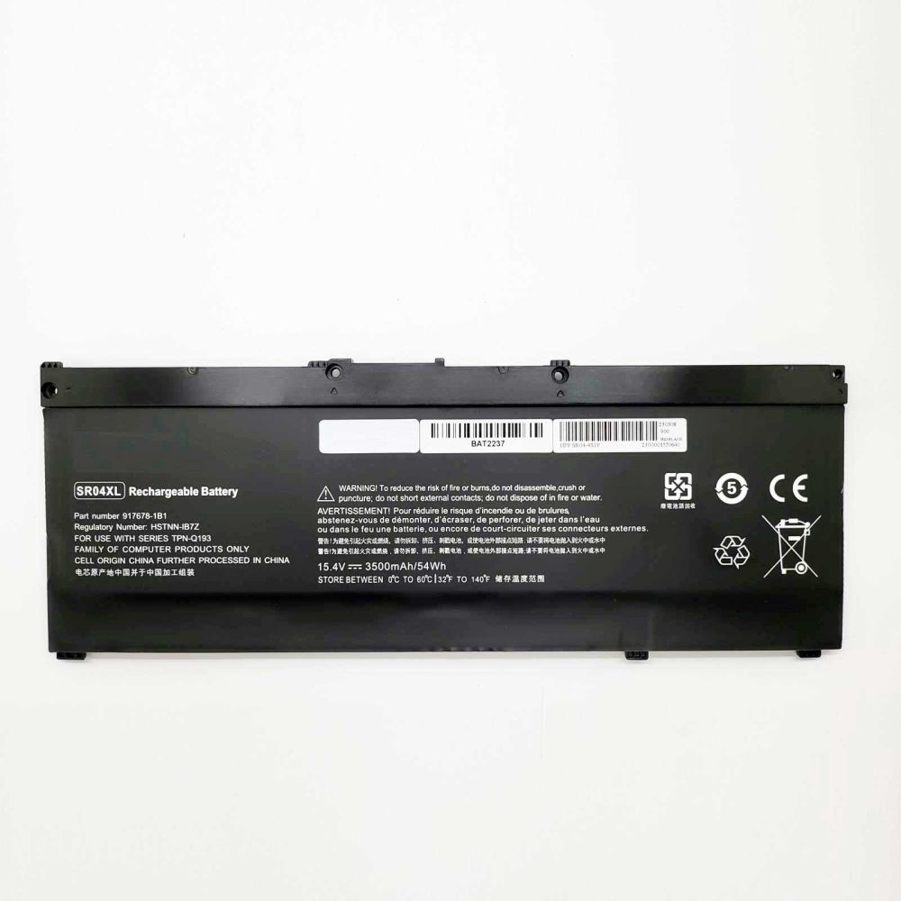 Batería Compatible para HP Omen 15-CE011DX Li-Ion 15,4v 3500mAh