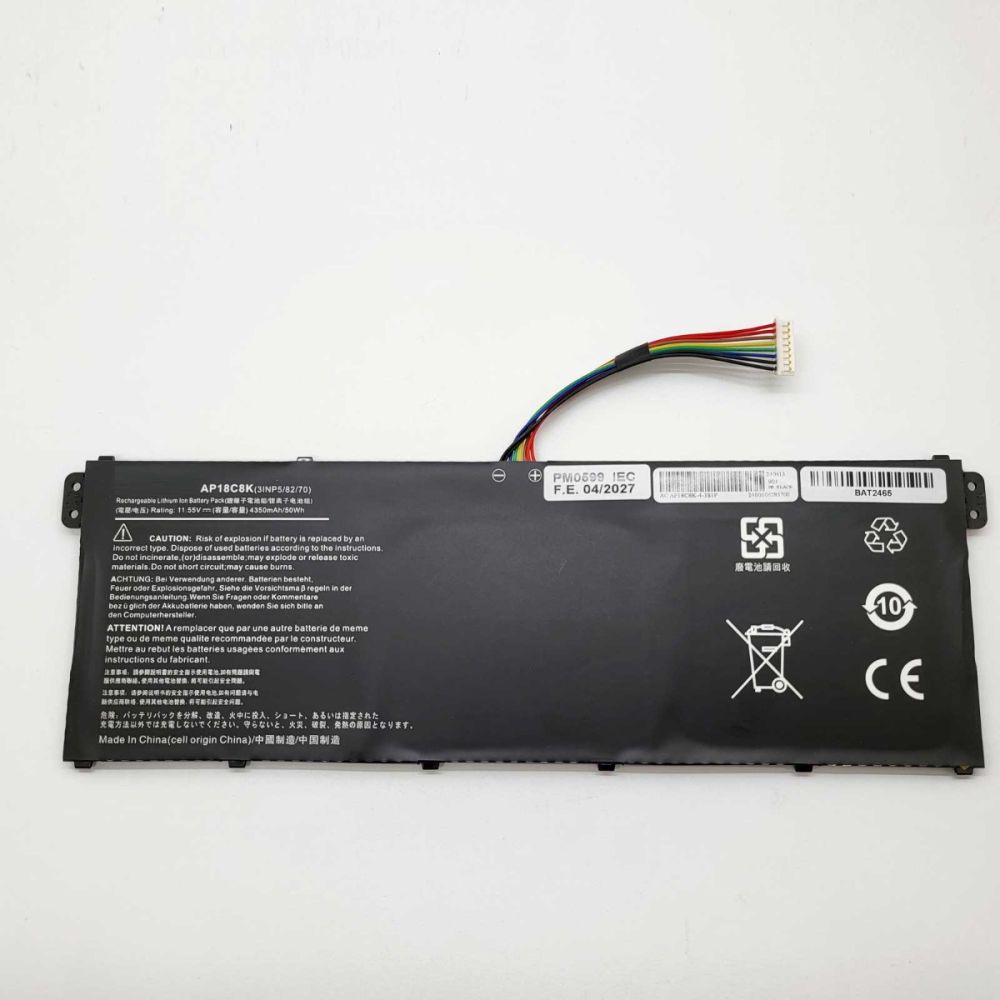 Bateria Compatible Acer Travelmate P50-52 TMP50-52 Li-ion 11,55v 4350mAh
