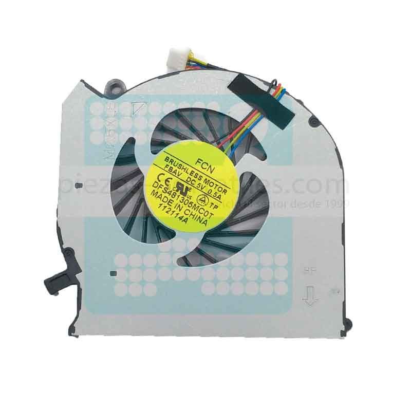 Fan Ventilador Compatible HP Compaq ENVY DV7-7212NR 4 Pins 