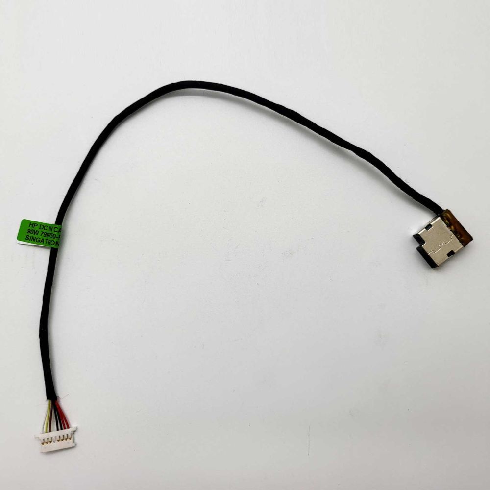 Conector DC Jack Compatible para HP 15s-dr2019TU 8 Pins