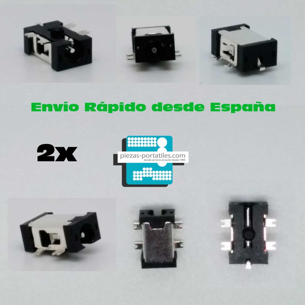 2x Lot Conectores Conector DC jack 0.7mm para Tablet Volt    PJT06