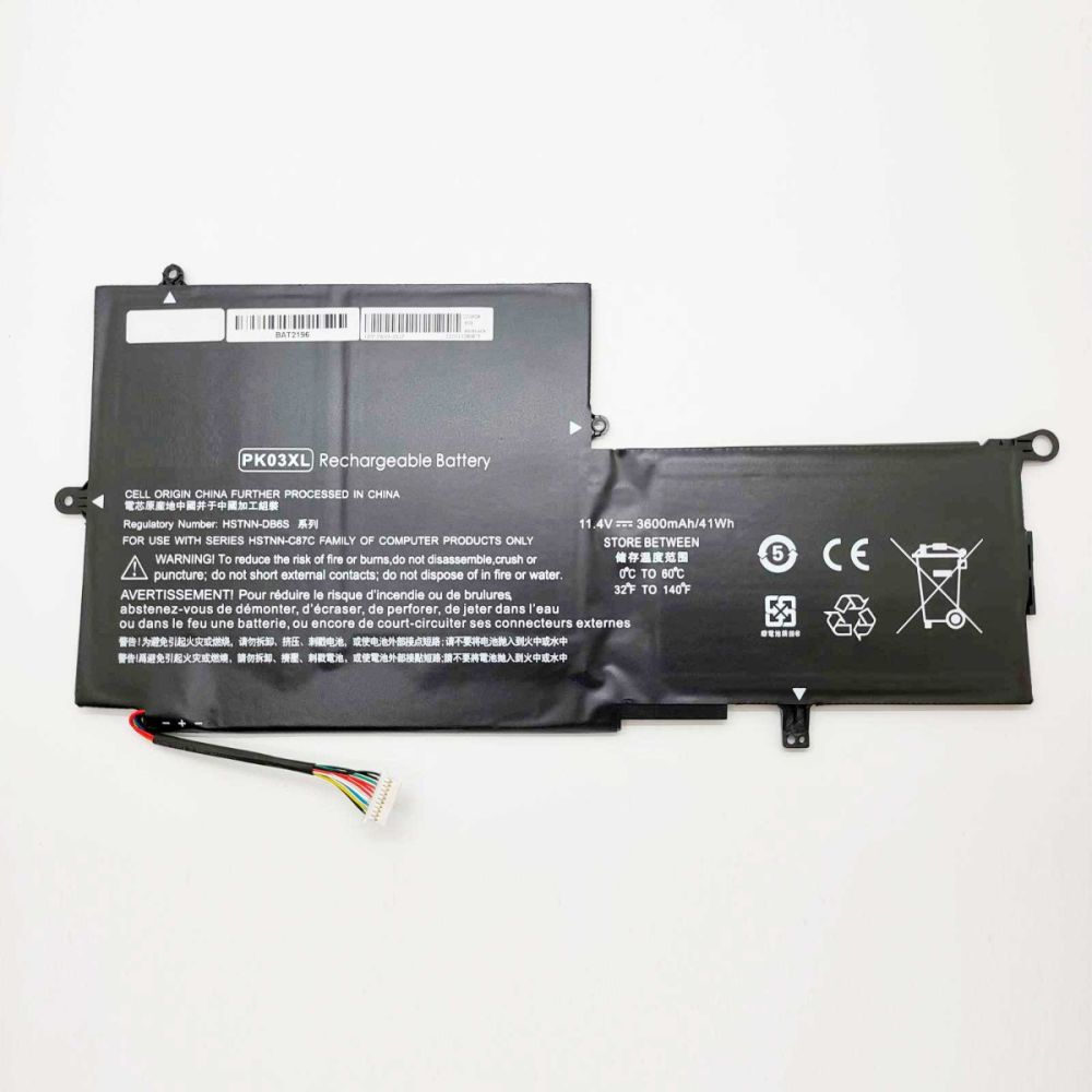 Batería Compatible para HP P/N: PK03XL 11,4v 3600mAh