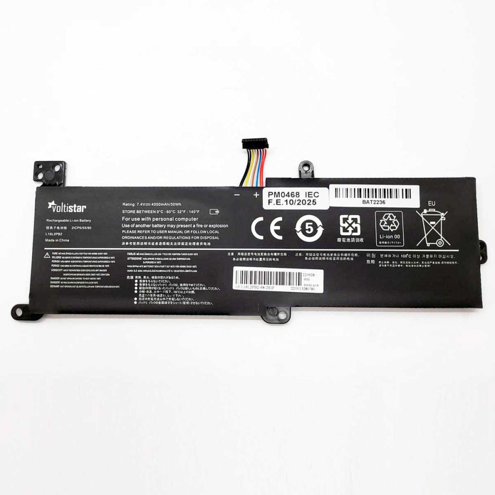 Bateria Nueva Compatible para Lenovo P/N: L16L2PB2 Li-po 7,4v 4050mAh