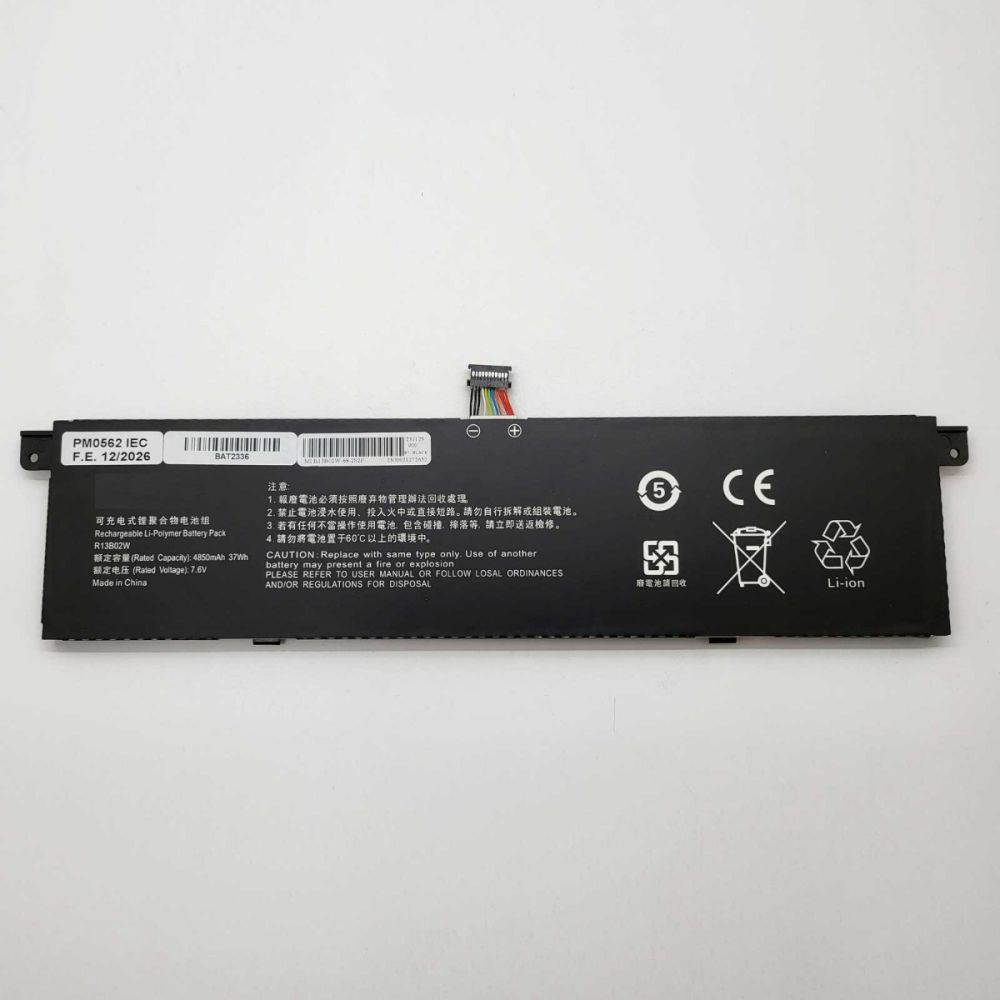 Bateria Compatible Xiaomi Mi Air 13.3" Li-ion 7,6v 4850mAh