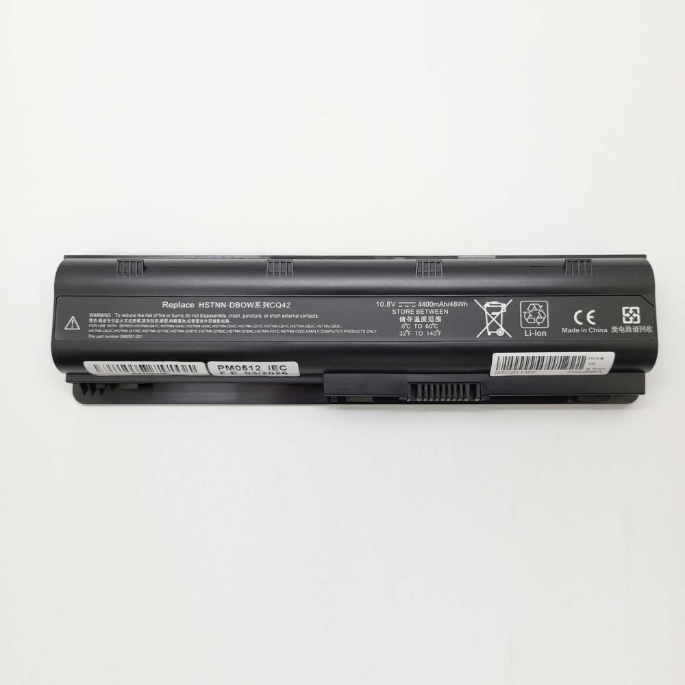 Batería Compatible para HP Compaq Pavilion G6-2321DX Li-Ion 10,8v 4400mAh