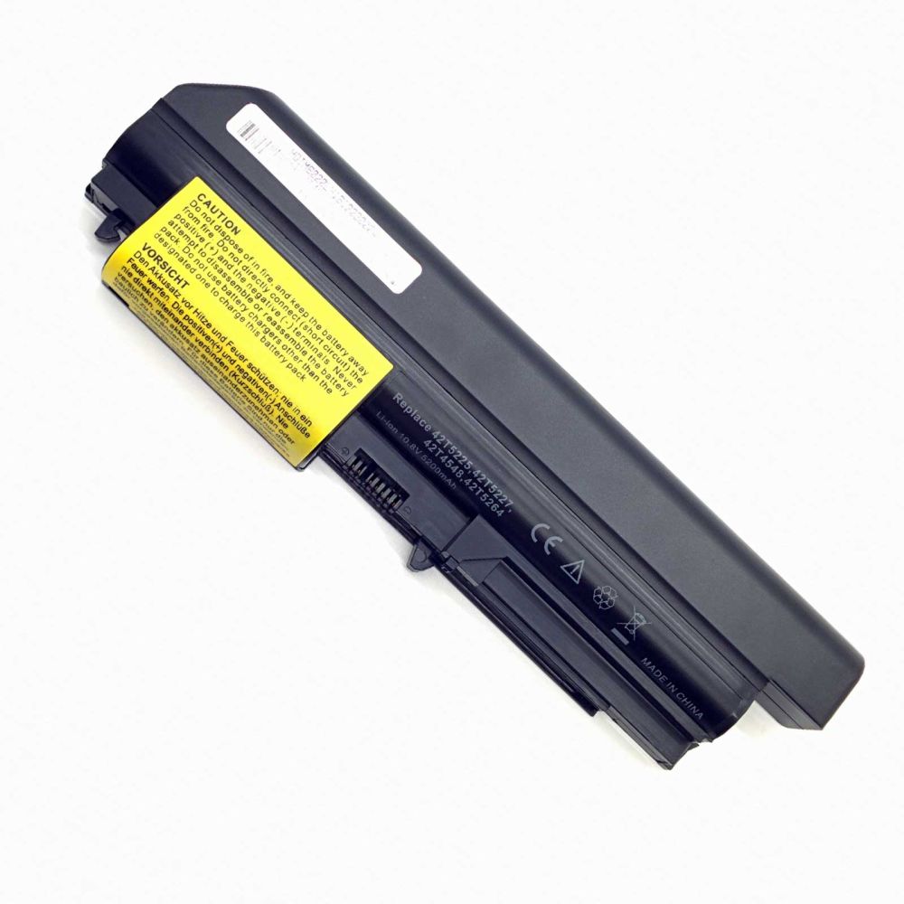 Bateria para Portatil IBM Lenovo ThinkPad T61u R400 Li-ion 10,8v 5200mAh BT40