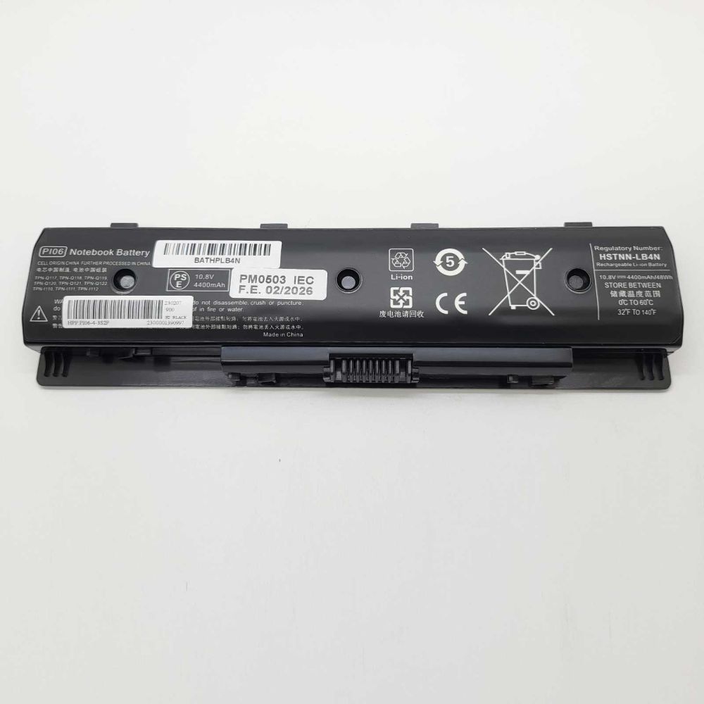 Bateria  Compatible para HP ENVY 15-Q001LA Li-ion 10,8v 4400mAh