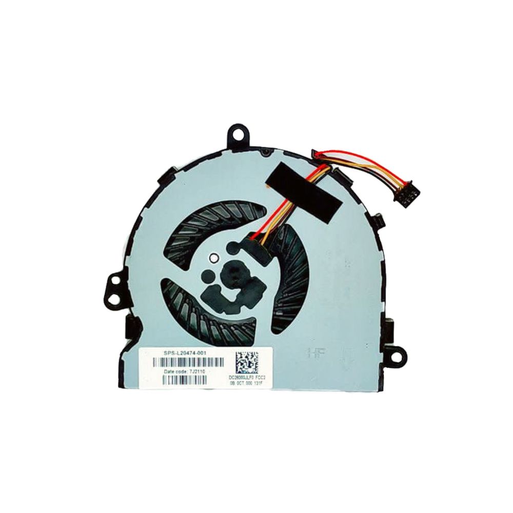 Fan Ventilador Compatible para HP 15-da0081od 4 Pins