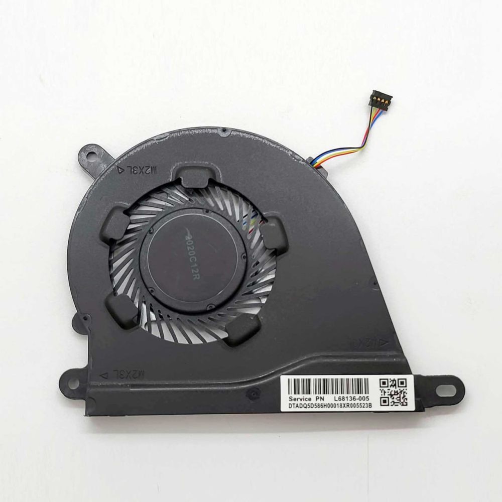 Fan Ventilador Compatible para HP 15s-fq2642TU 4 Pins