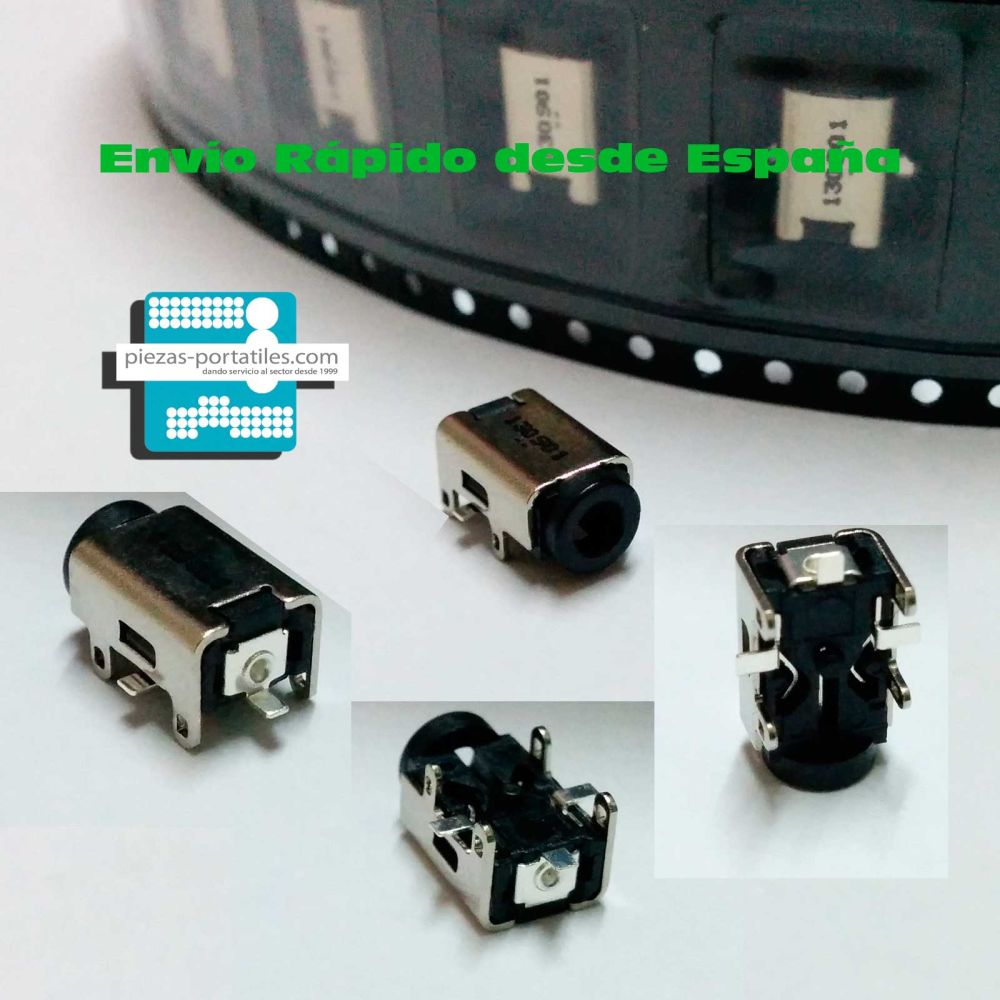 Conector DC Jack Asus EeePc  1015PEG, 1015PEM PJ163  STOCK!! Ver fotos