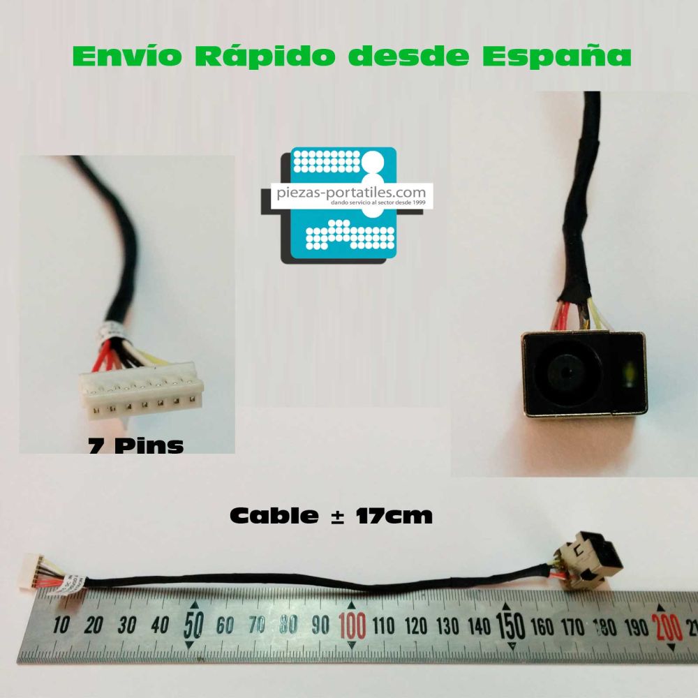 Conector DC Jack para HP Compaq  35070SV00-H59-G  PJ216 Ver Fotos!!!