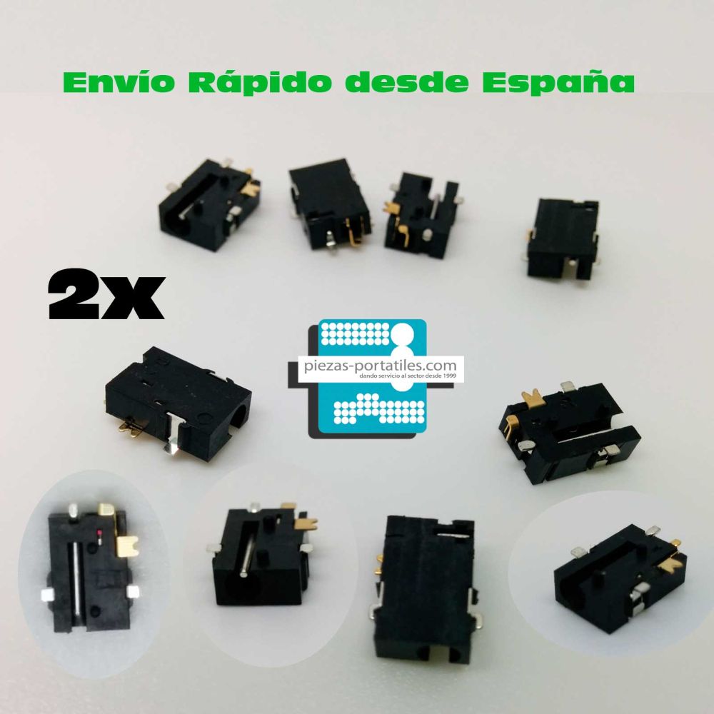 2x Lot Conectores Conector DC jack  para Tablet  PC Fly Touch N70s N70/HD  PJT04