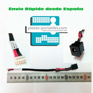 Conector DC Jack Toshiba Satellite  L650 L655   4 pins 