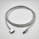 PIEZAS-PORTATILES.COM Reemplazo Compatible de Cable MagSafe 3 a USB-C  - 2 Metros - Cable Trenzado - Blanco hasta 140w (Compatible 45w 65w y 90w)