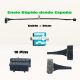 Conector DC Jack con cable para HP Pavilion 15-E207 E208 E209 10 Pins 