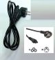 Cable de corriente al cargador, tipo Trebol *STOCK*
