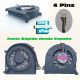 Fan Ventilador Compatible Toshiba Satellite C600 C600D C606 C640 4 Pins F44