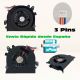 Fan Ventilador para Sony VGN-NW27MF  3 Pins 