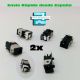 2x Lot Conectores Conector DC jack 0.7mm para MP4 MP5 GPS Tablet PC PORT PJT03