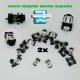 2x Lot Conectores Conector DC jack 0.7mm para Tablet PJT05